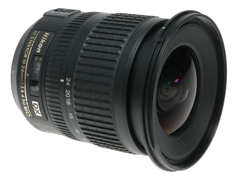 Nikon Af-s Dx Nikkor 10-24mm F3.5-4.5G Ed Af Zoom lens HB-23 hood