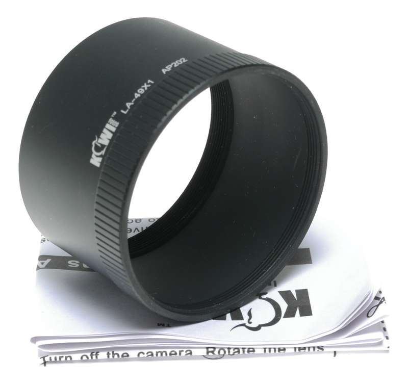 Kiwi lens adapter LA-49X1 AP202 camera accessory boxed