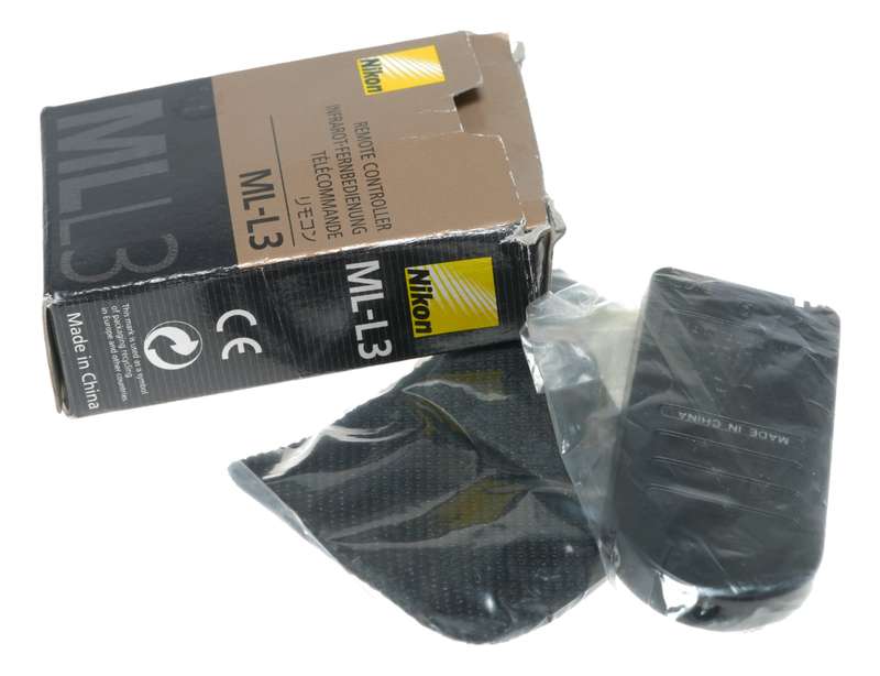 ML-L3 Wireless IR Remote Control for Nikon D7000 D5100 D3000 D90 D60 F65