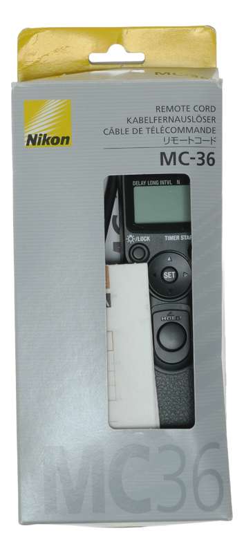 Nikon MC-36 remote cord boxed excellent camera accessory Boxed