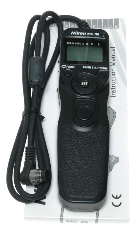 Nikon MC-36 remote cord boxed excellent camera accessory Boxed