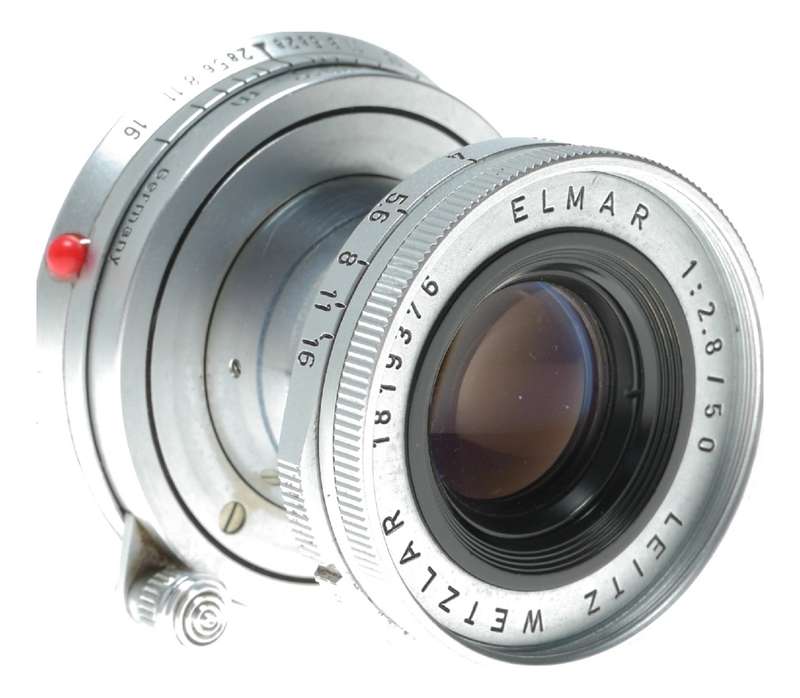 Leica M3 Elmar 2.8/50 mm lens meter 35mm vintage RF film camera setup