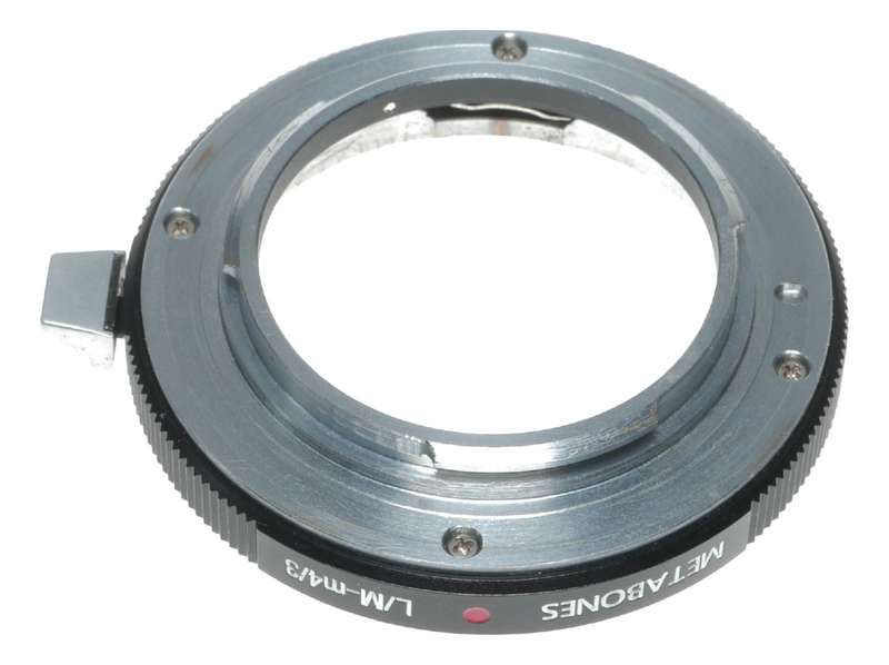 Leica M Metabones L/M-M4/3 camera lens adapter boxed
