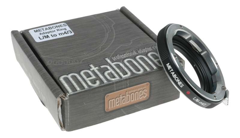 Leica M Metabones L/M-M4/3 camera lens adapter box clean