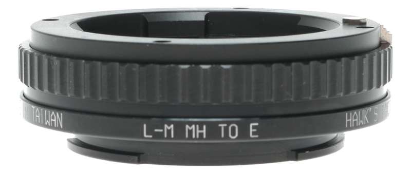 Hawk's Factory L-M MH TO E Helicoid lens mount adapter