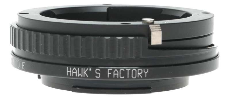 Hawk's Factory L-M MH TO E Helicoid lens mount adapter