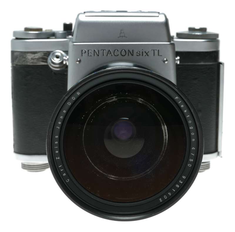 Pentacon Six TL Medium format film camera Flektogon Sonnar lenes set