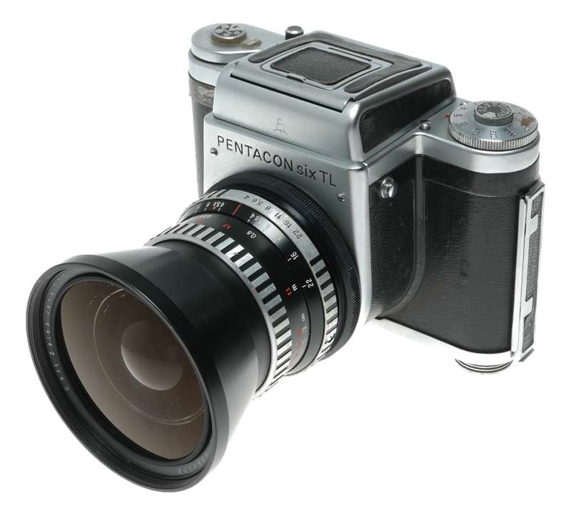 Pentacon Six TL Medium format film camera Flektogon Sonnar lenes set