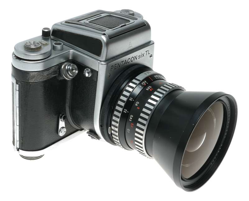 Pentacon Six TL Medium format film camera Flektogon Sonnar lenes set