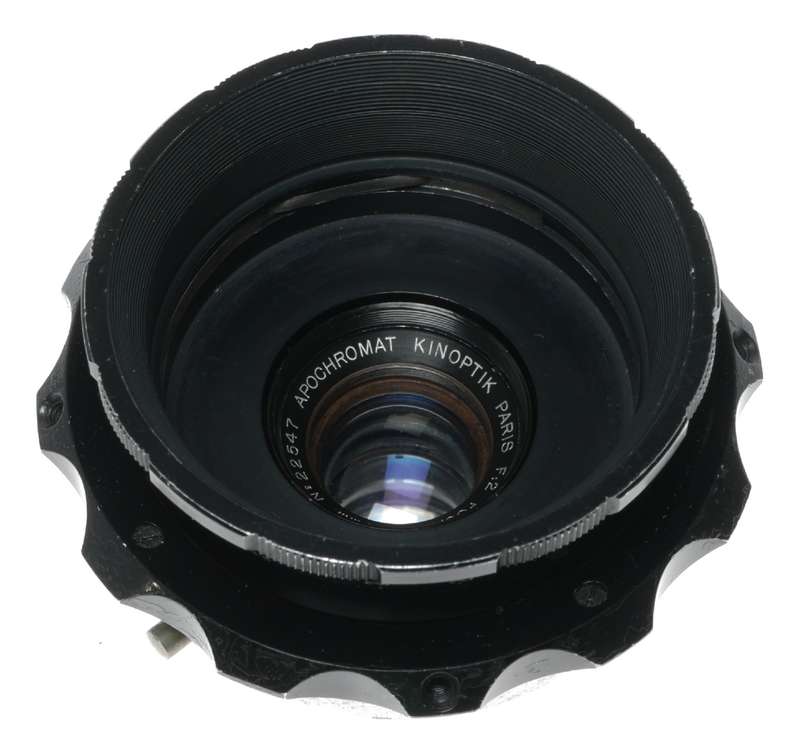 Kinoptik 1:2 f=35mm Apochromat FOCALE camera lens 2/35 Cameflex CAPS