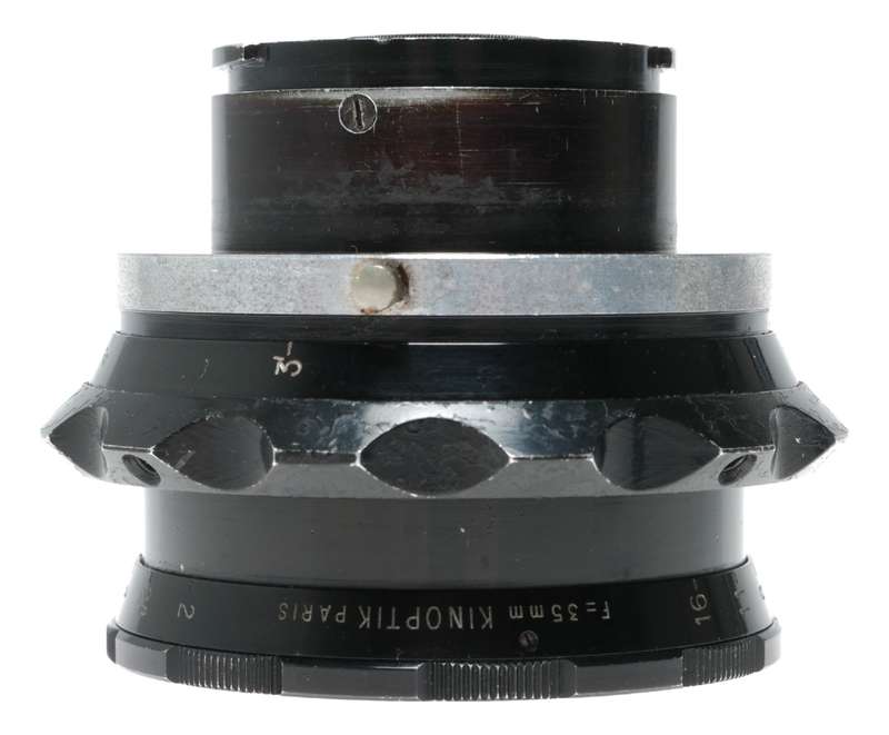 Kinoptik 1:2 f=35mm Apochromat FOCALE camera lens 2/35 Cameflex CAPS