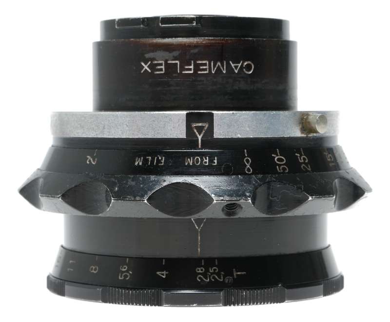 Kinoptik 1:2 f=35mm Apochromat FOCALE camera lens 2/35 Cameflex CAPS