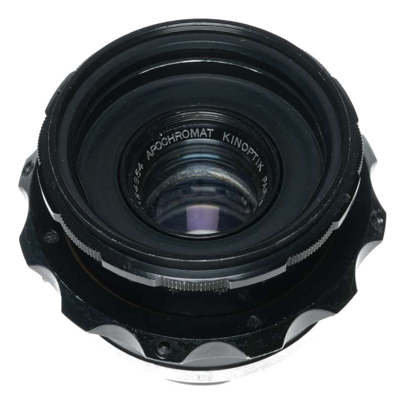 Kinoptik 1:2 f=50mm Apochromat FOCALE camera lens 2/50 Cameflex caps CLA'd