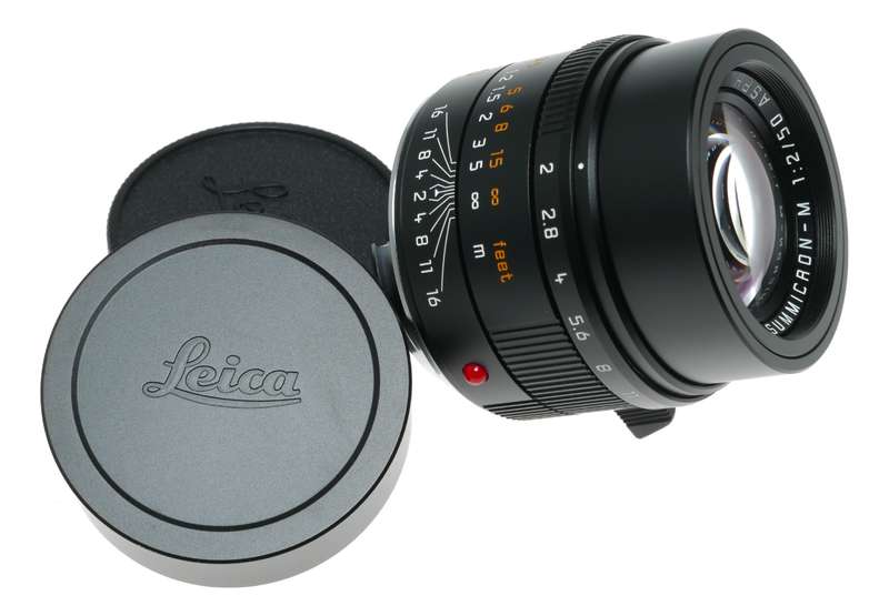 Leica Apo-Summicron-M 1:2/50 ASPH. Black E39 2/50mm 11141 lens