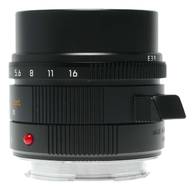 Leica Apo-Summicron-M 1:2/50 ASPH. Black E39 2/50mm 11141 lens