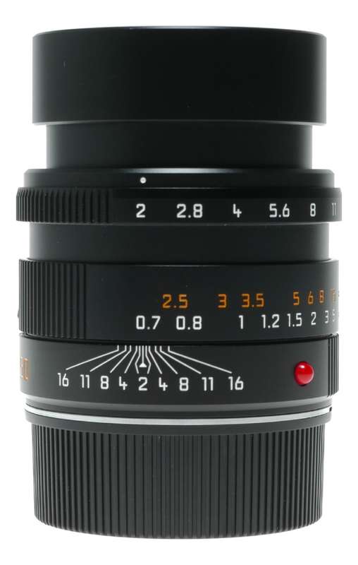 Leica Apo-Summicron-M 1:2/50 ASPH. Black E39 2/50mm 11141 lens