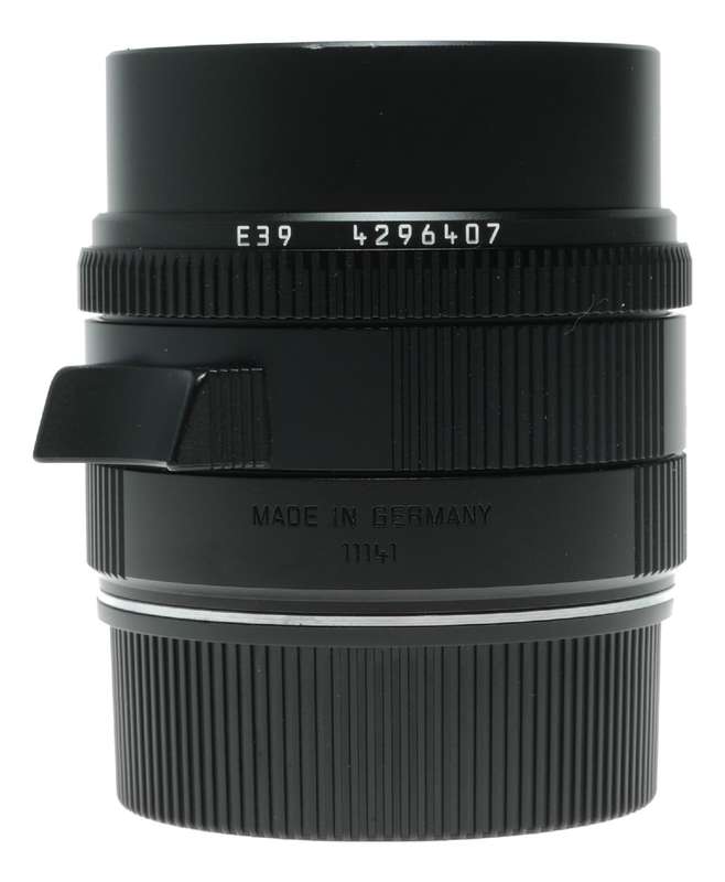 Leica Apo-Summicron-M 1:2/50 ASPH. Black E39 2/50mm 11141 lens