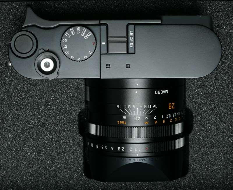 Leica Q3 digital camera 19082 ROW Version grip strap thumbs-up filter SET