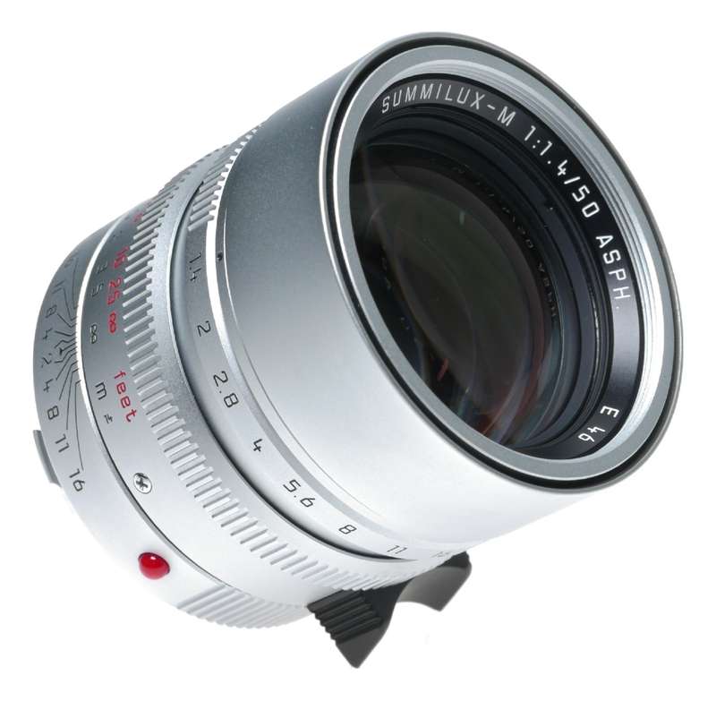 11892 Leica Summilux-M 50mm f/1.4 6 bit silver lens fits M240 M10-R 1.4/50