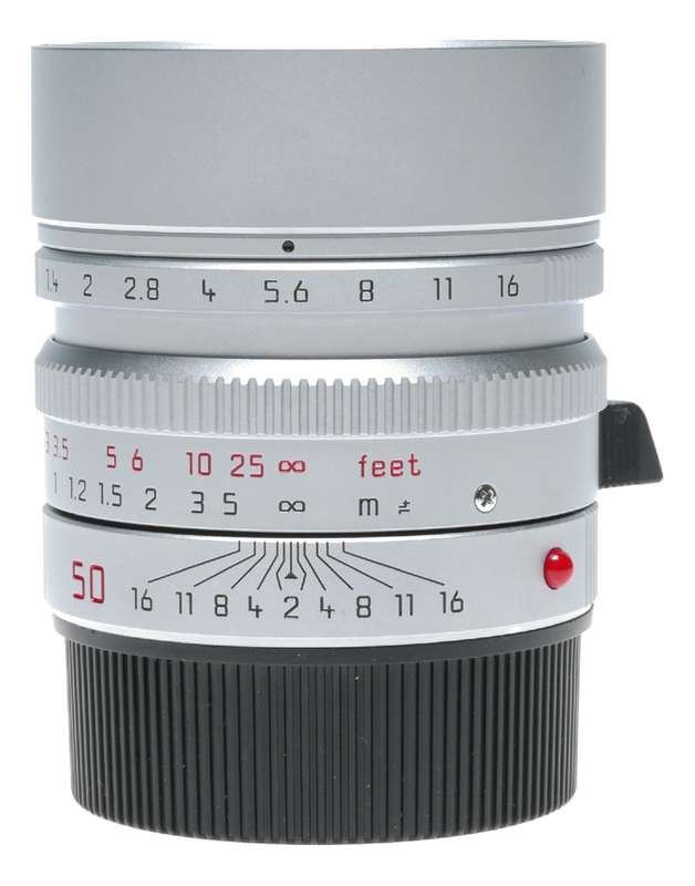11892 Leica Summilux-M 50mm f/1.4 6 bit silver lens fits M240 M10-R 1.4/50