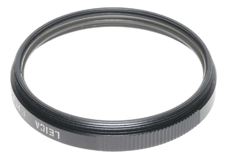 Summicron Leica 13131 range finder Filter E39 UVa E 39 Black Mint boxed