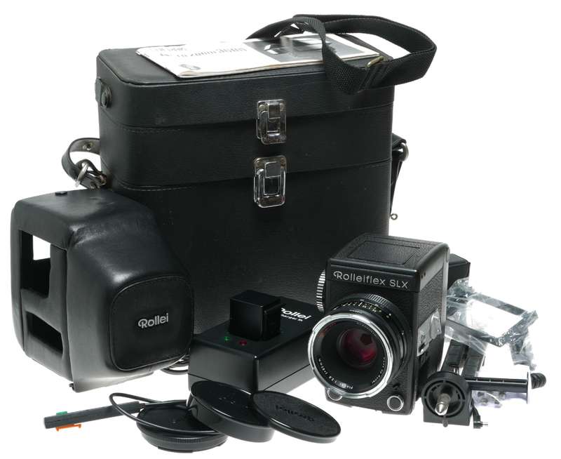 Rolleiflex SLX 6x6 120 roll film camera Planar 1:2.8 f=80mm Rollei-HFT lens
