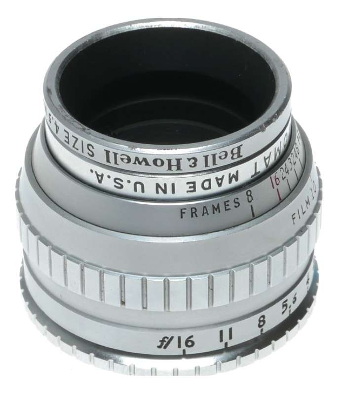 Bell & Howell 20mm f/2.5 COMATcine movie camera lens