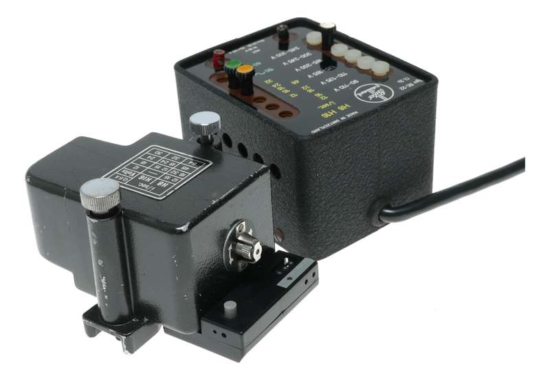 Paillard Bolex Electric Motor Type MC17 with BE22 for H8 H16 movie camera instructions case