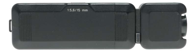 Minox EC spy sub-miniature camera with flash accessory Plus-X Pan expired film