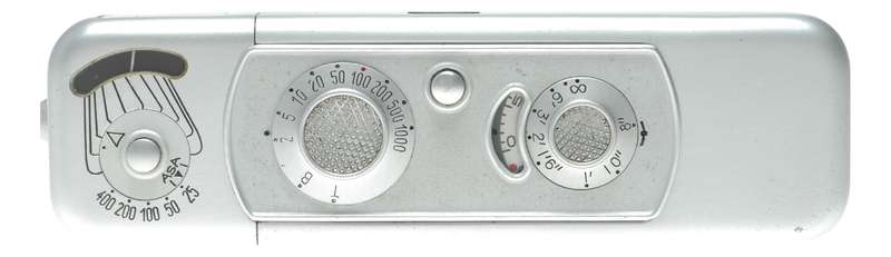 Minox B aluminium case spy sub-miniature film camera leather case Agfapan expired film