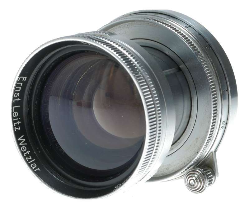 Leica M39 Summitar f=5cm 1:2 lens filter SOOFM collapsible shade hood