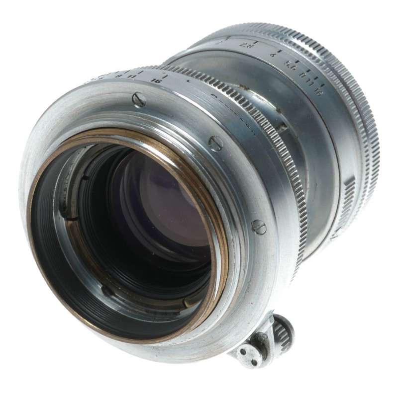 Leica M39 Summitar f=5cm 1:2 lens filter SOOFM collapsible shade hood