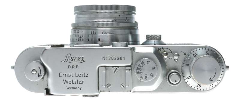 Leica IIIa first serial number 303301 RF camera Summitar 1:2 f=5cm
