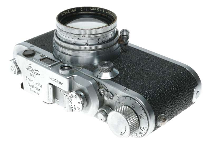 Leica IIIa first serial number 303301 RF camera Summitar 1:2 f=5cm