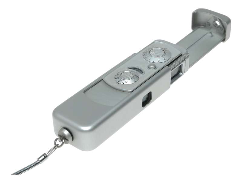 Minox III sub miniature spy film camera in case with chain x2 Agfapan 25 expired film