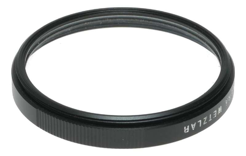 Leica Camera Wetzlar 13033 Filter UVa II E46 Black mint in box