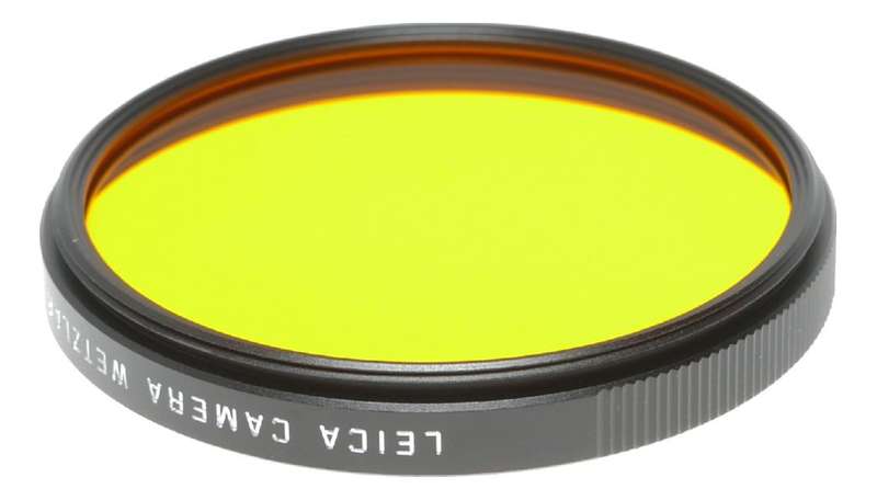 Leica Camera Wetzlar 13072 Filter Orange E49 Black mint in box