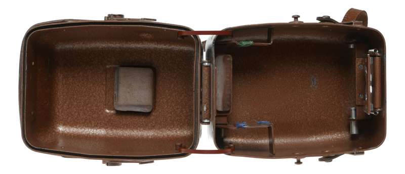 Rollei tropical metal hard case for Rolleiflex TLR film camera vintage