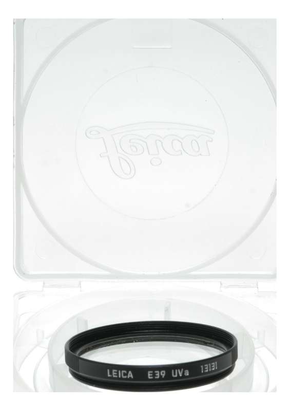Leica Camera Wetzlar 13131 Filter UVa E39 Black mint in box