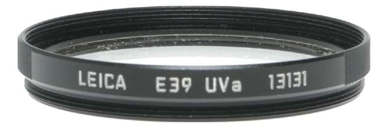 Leica Camera Wetzlar 13131 Filter UVa E39 Black mint in box