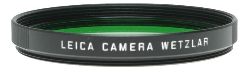 Leica Camera Wetzlar 13074 Filter Green E49 Gn Black mint in box