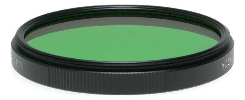Leica Camera Wetzlar 13074 Filter Green E49 Gn Black mint in box
