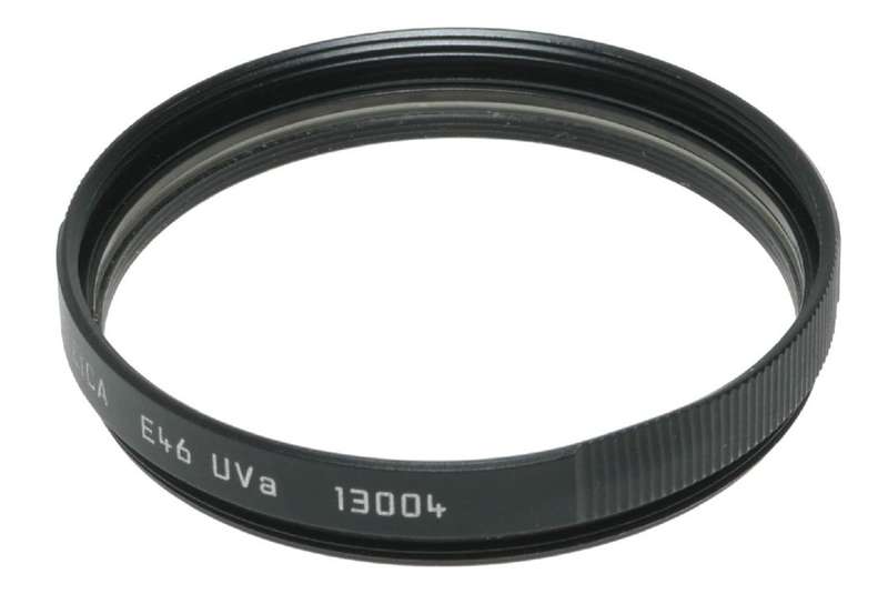 Leica Camera Wetzlar 13004 Filter UVa E46 Black Excellent