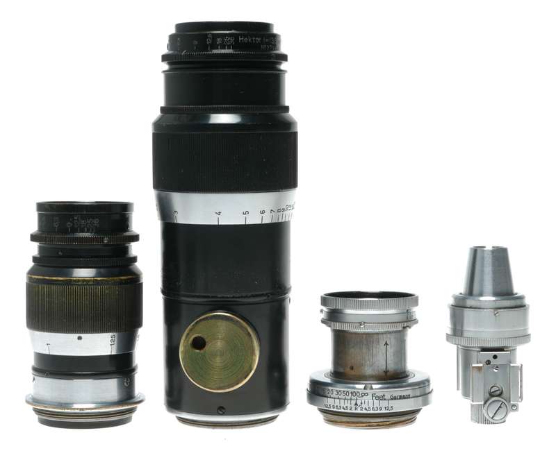 Leica IIIa RF camera Summar f=5cm 1:2 Hektor Elmar black paint M39 lenses accessories