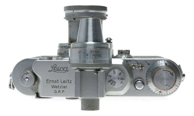 Leica IIIa RF camera Summar f=5cm 1:2 Hektor Elmar black paint M39 lenses accessories