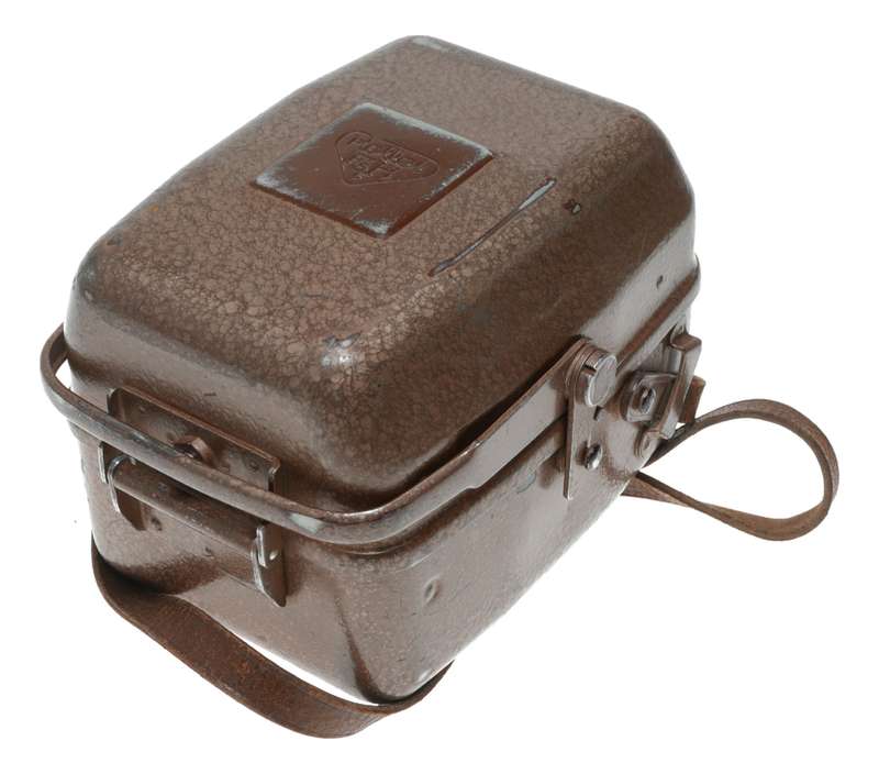 Rollei tropical metal hard case for Rolleiflex TLR film camera vintage