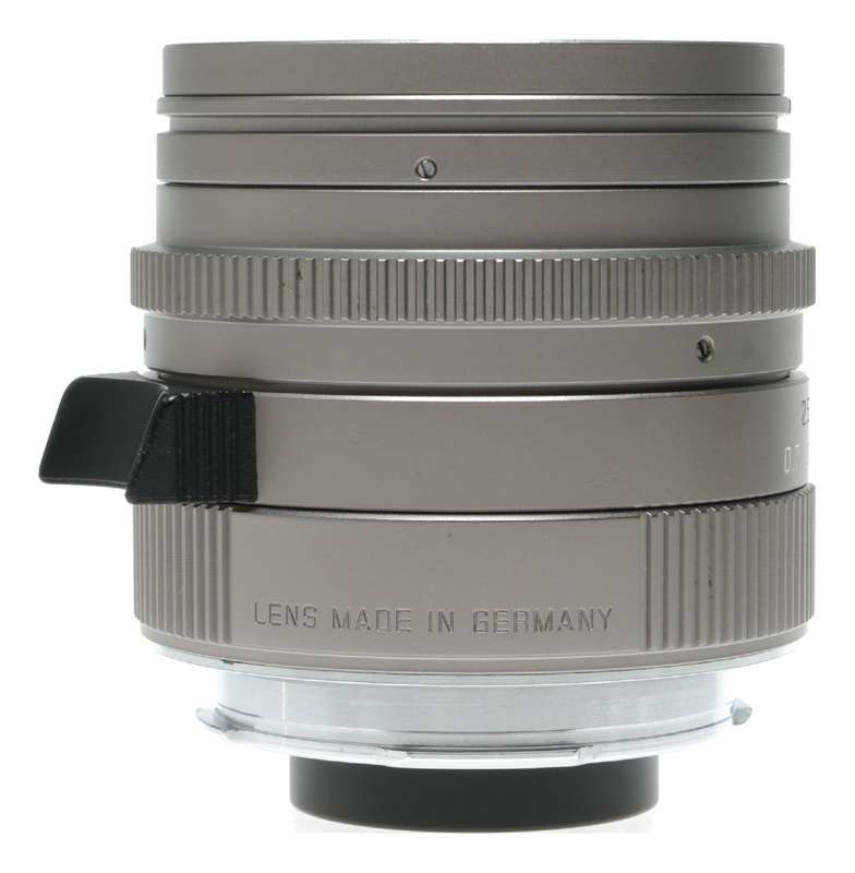 Leica M6 Titanium 35mm film RF Summilux-M 1:1.4/35 black ostrich leather