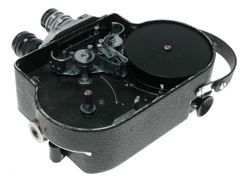 Bolex H16 film movie camera Cine-Velostigmat Dallmeyer Triple-Anastigmat Telate lenses