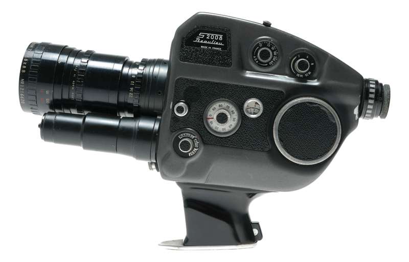 Beaulieu Automatic 2008S movie camera Angenieux-Zoom Type 8x8B spare parts