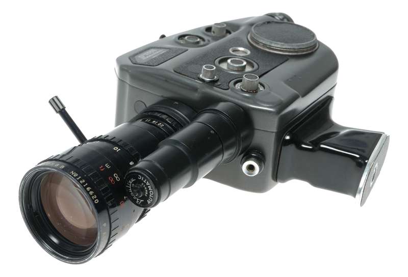Beaulieu Automatic 2008S movie camera Angenieux-Zoom Type 8x8B spare parts